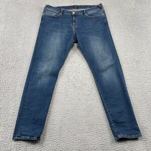 PS Paul Smith Jeans Mens 36x30 Blue M2R-301ZW Antique Slim Fit Organic Cotton